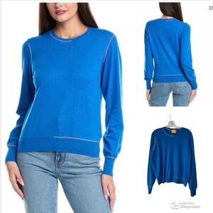 Brodie Cashmere Wispr Winnie embroidered silk blend sweater